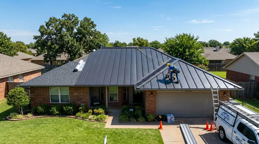 Can You Install Metal Roofing Over Shingles in Oklahoma City