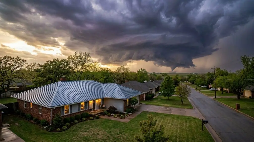 Do Metal Roofs Handle Oklahoma Tornado Winds